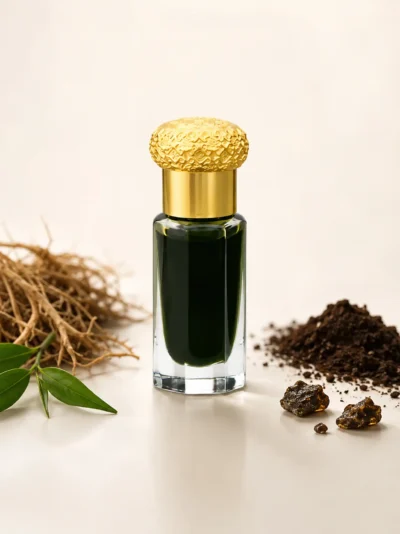 Khus Indian Qadeem Attar | Luxury Vetiver Perfume Oil